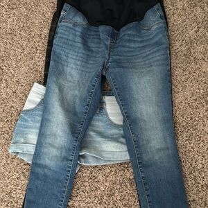 Blue Denim Maternity Women's Jeans